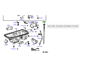 Jauge de niveau huile moteur HDJ80 24s