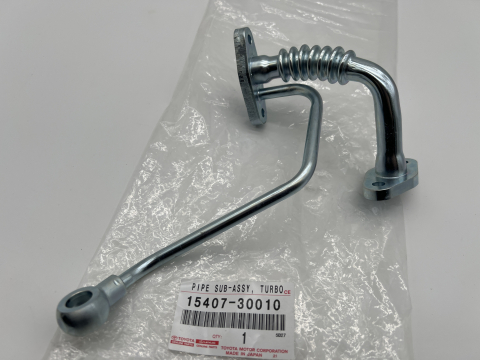 Tube rigide alimentation huile turbo KDJ9 KDJ12 163cv 166cv