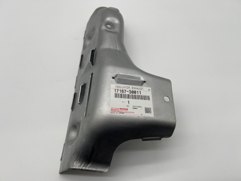 Isolant tôle pare chaleur collecteur échappement KDJ12