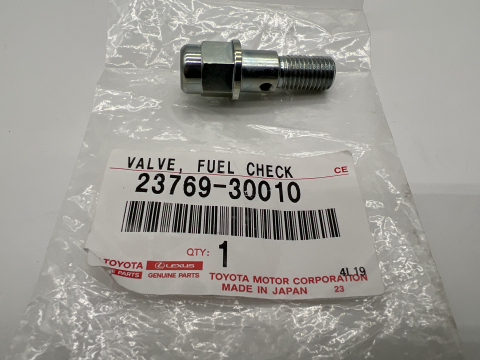 Clapet anti retour sur circuit de retour gasoil KDJ9 KDJ12