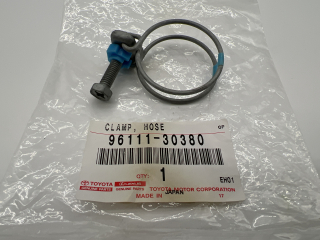 Petit collier sur durite accordéon admission KDJ120 KDJ125