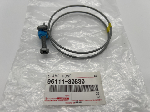 Collier fixation durite accordéon côté boite air KDJ12 KDJ15