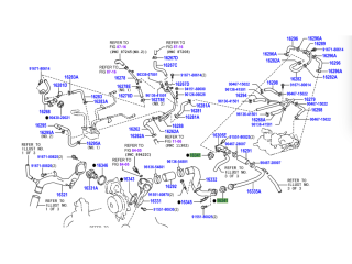 Joint sur circuit liquide refroidissement VDJ200