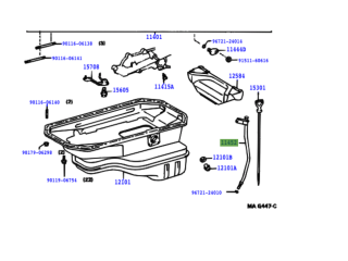 Guide de jauge de niveau d'huile KZJ70 KZJ73 4Runner 3.0TD