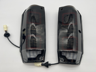 Feux arrière leds fumés pour Land Cruiser HZJ7 GRJ7 - La paire