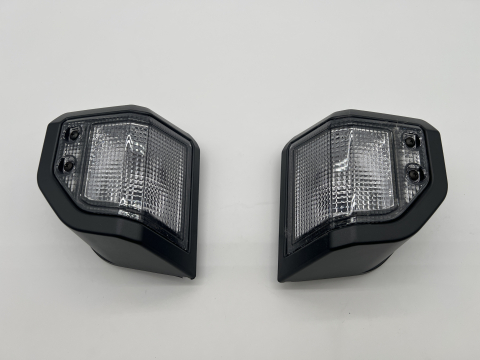 Paire de cabochons cristal pour clignotants avant Land Cruiser Série 7 2025+