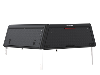 Hardtop Explorer Guard aluminium noir strié Isuzu D-Max 2020+ double cabine Alu Cab