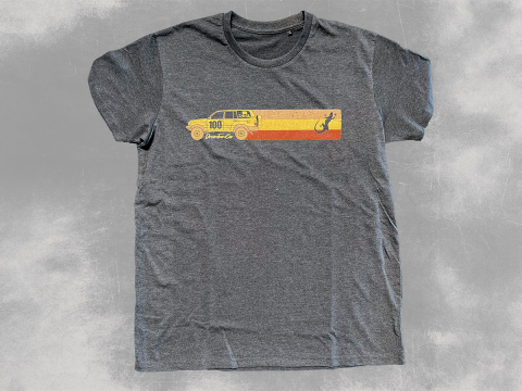 Tshirt homme HDJ100 Dream Team Car anthracite chiné