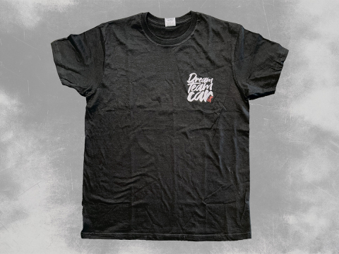 Tshirt noir homme salamandre rouge