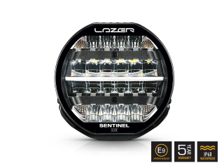 Longue portée LED Lazer Sentinel 9 Elite PL2 Noir