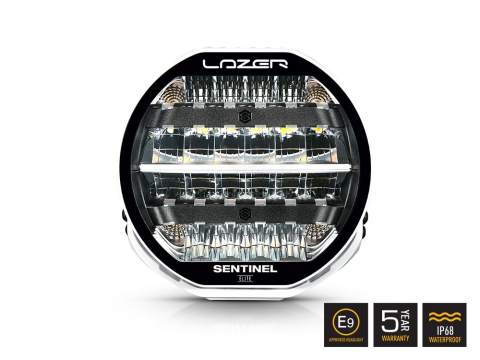 Longue portée LED Lazer Sentinel 9 Elite PL2 Blanc