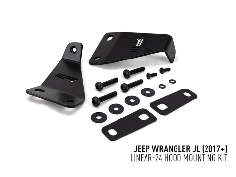 Kit seul Lazer Jeep Wrangler JL (2017+) - Bonnet Mount (For Linear-24)