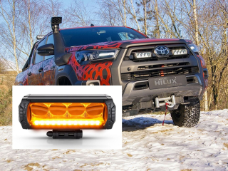 Kit intégration calandre Lazer Triple-R gyrophares Hilux Revo Invincible 2021+