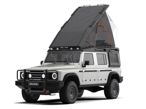 Toit relevable Alu-Cab Silenus pour INEOS Grenadier