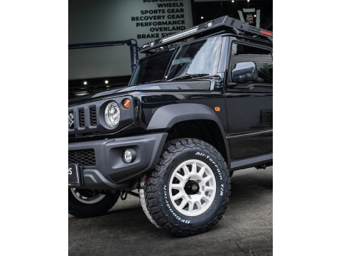 Jante Alu Braid Fullrace Rally Blanche 7x15 5x139 7 ET-3 Jimny 2018+