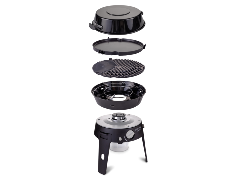 Barbecue gaz compact 4 en 1 Cadac Safari Chef 30 HP Deluxe