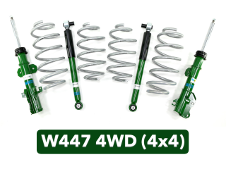 Kit de suspension complet surélevé pour Mercedes Classe V W447 4x4