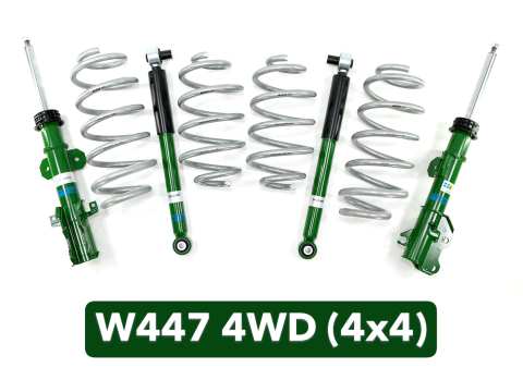 Kit de suspension complet surélevé pour Mercedes Classe V W447 4x4